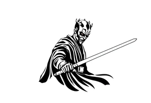 obi wan kenobi vs darth maul tattoo idea