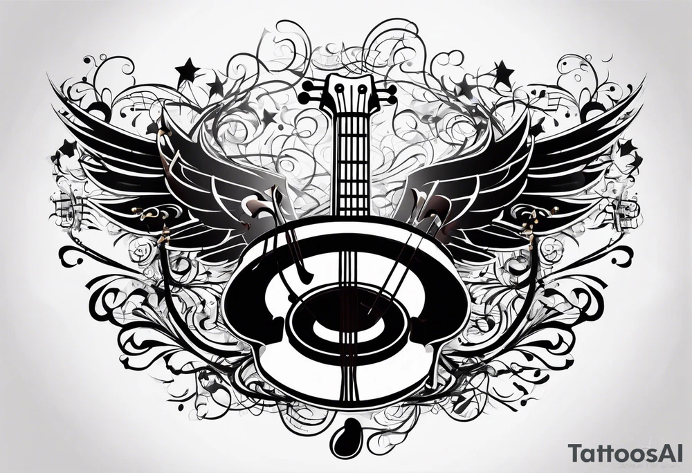 Staff music notation small tattoo on forearm tattoo idea