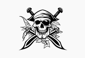 Tatouage pirate des caraïbe tattoo idea