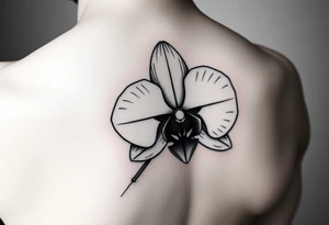 Orchid tattoo idea