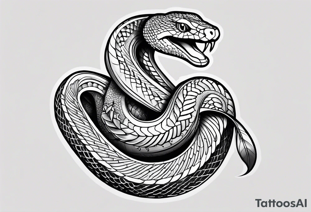 snake tattoo idea