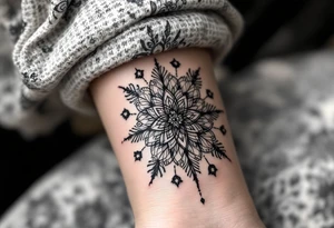sacred flower of life tattoo idea