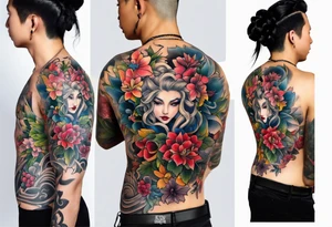 larkspur tattoo idea