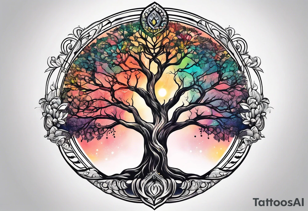 Tree of life tattoo idea