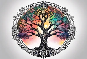 Tree of life tattoo idea
