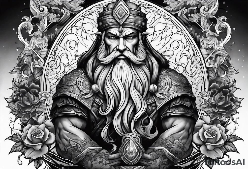 Geek god tattoo idea
