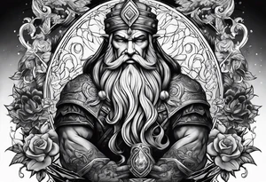 Geek god tattoo idea