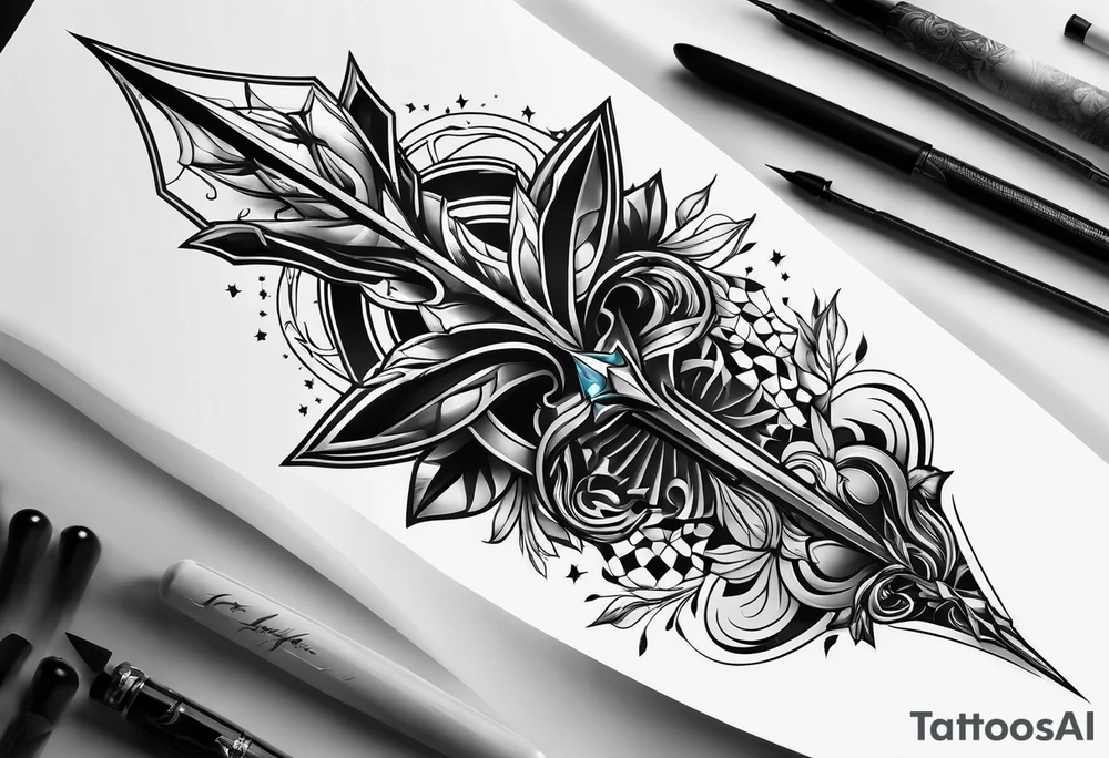 Spear of Longinus tattoo idea