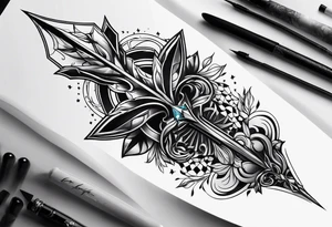 Spear of Longinus tattoo idea