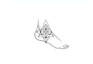ankle tattoo on the ankle tattoo idea