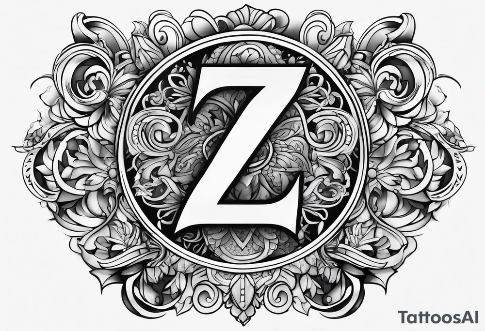 lucky number 7 tattoo idea