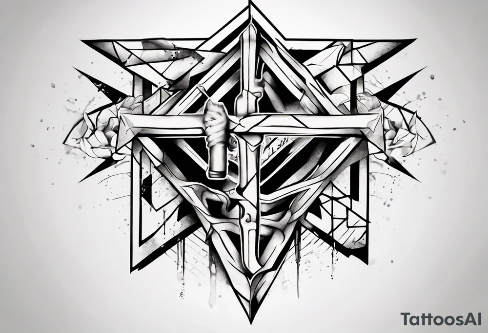 Embed 2 names in to prison break style tattoo tattoo idea