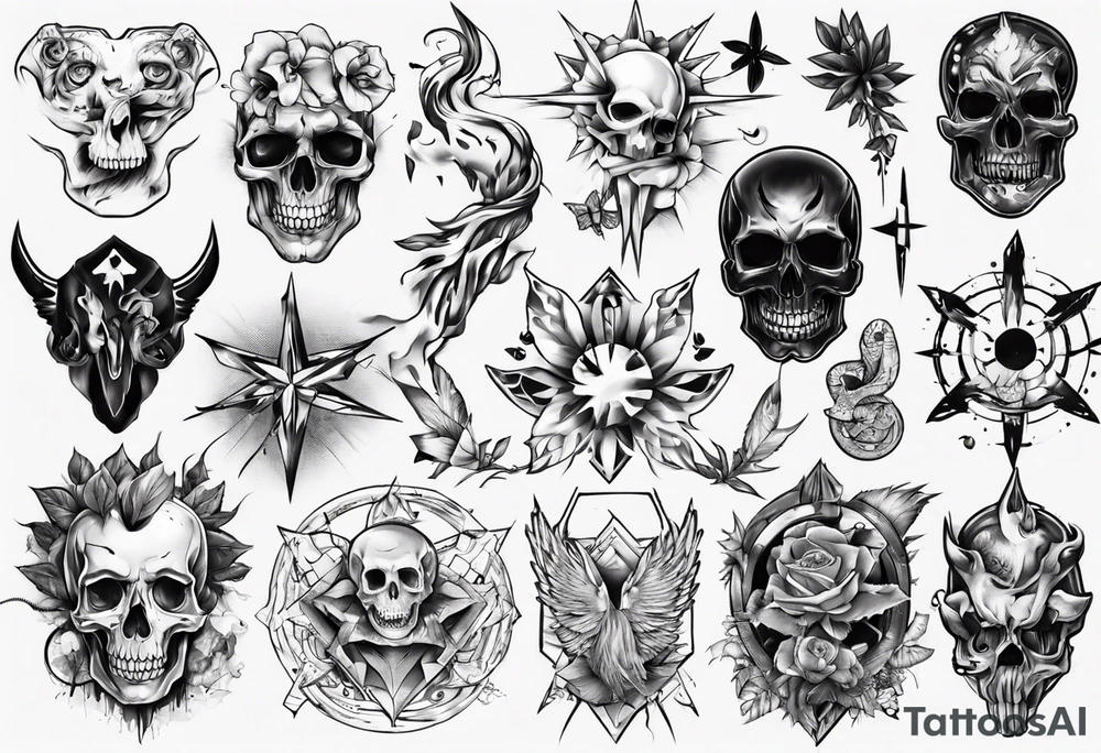 random, anything tattoo idea