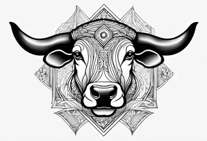 Taurus tattoo idea