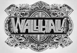Valhalla tribe tattoo idea