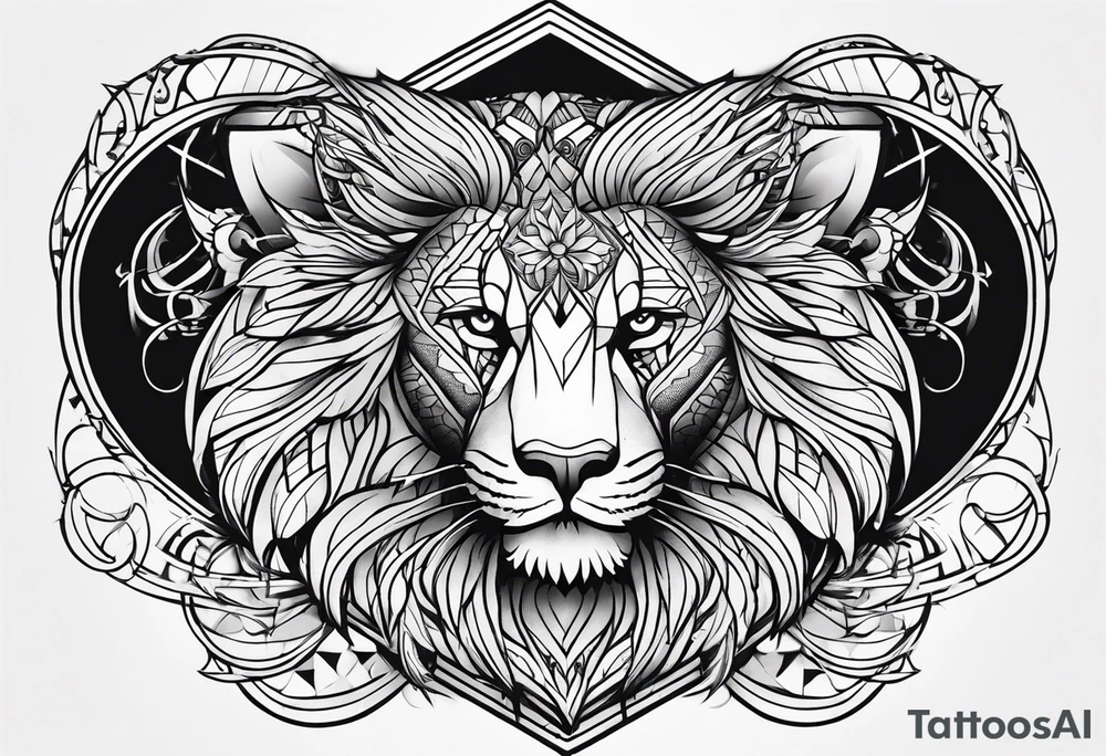strength tattoo idea