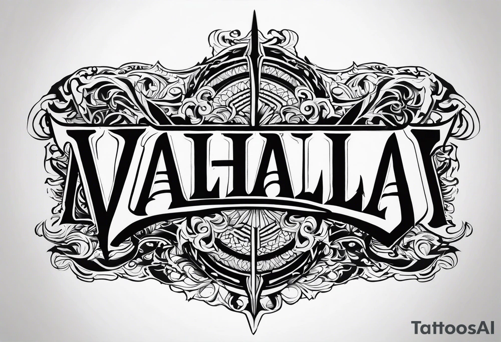 Valhalla tattoo idea