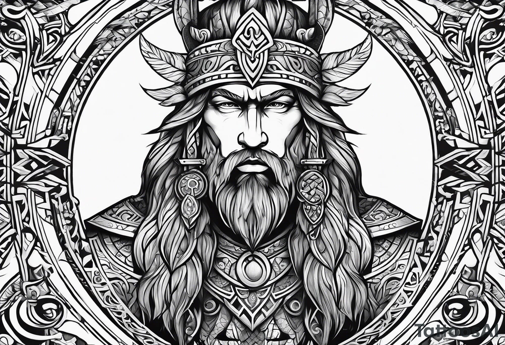 Norse mythologie tattoo idea