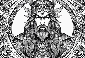 Norse mythologie tattoo idea