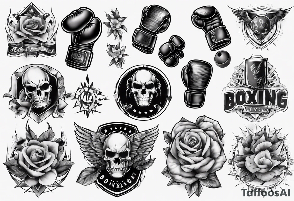 boxing tattoo idea