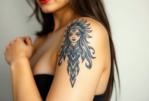 Asian Indian, Gemini, bratz doll tattoo idea