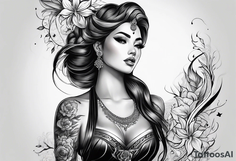 Inner deep meaningful designs tattoo idea
