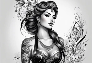 Inner deep meaningful designs tattoo idea