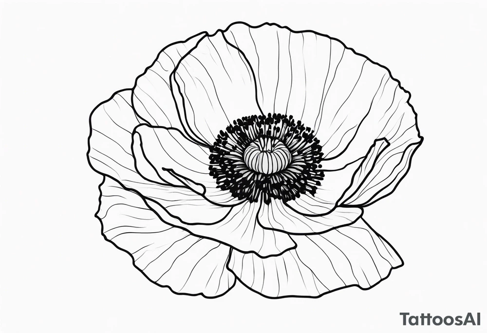 outline tatoo, face, poppy, word tattoo idea