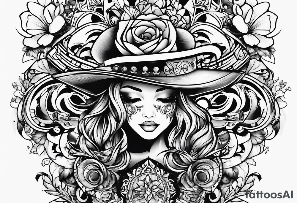 music tattoo idea