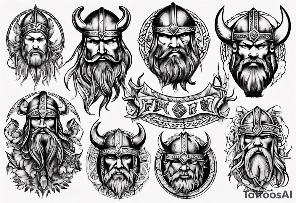 Viking heritage tattoo idea
