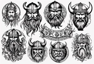 Viking heritage tattoo idea
