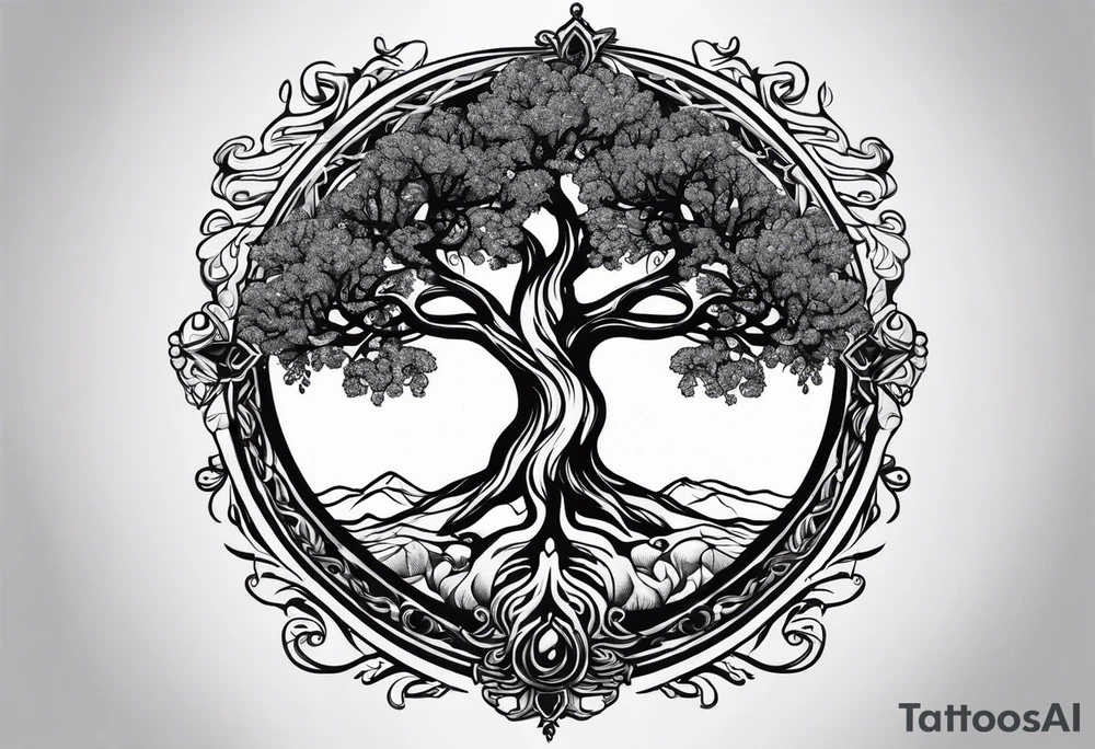 Yggdrasil tattoo idea