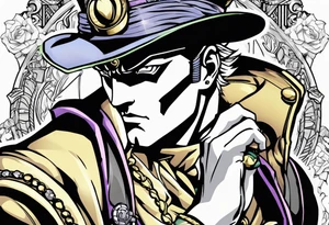 jotaro jojo tattoo idea