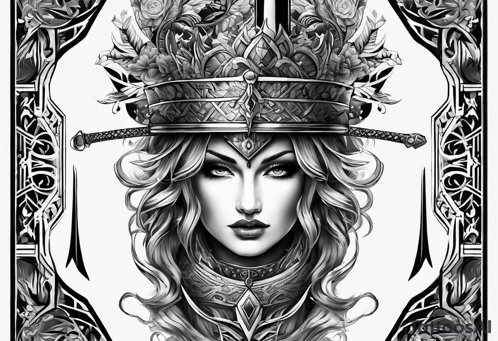 Viego's sword tattoo idea