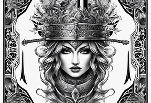 Viego's sword tattoo idea