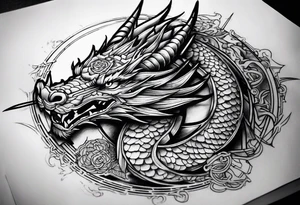 Dragon shogun star wars army tattoo idea