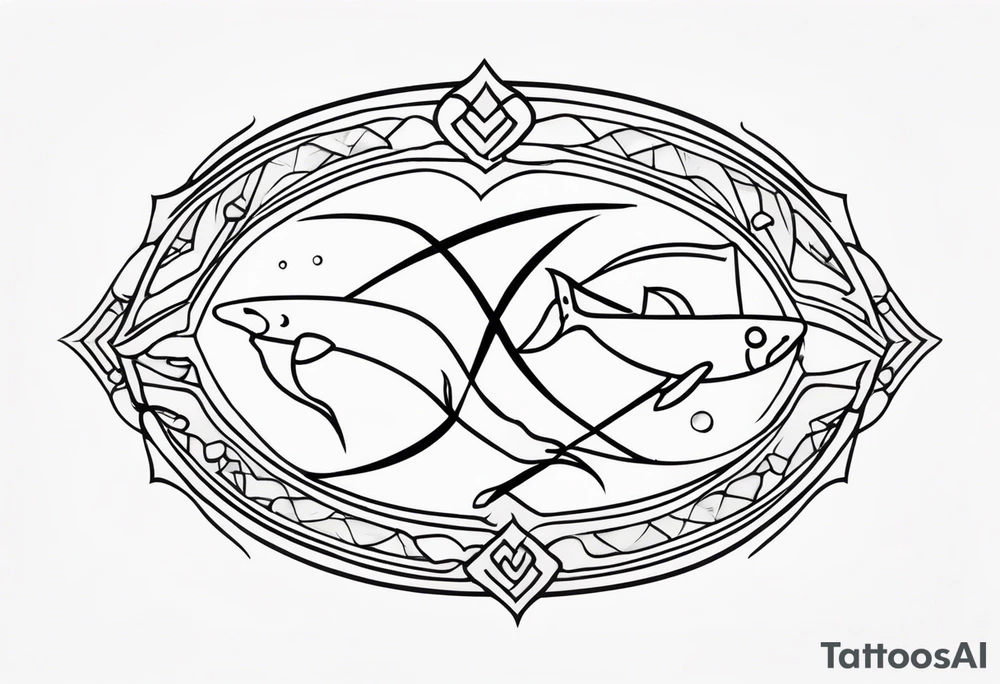 Pisces tattoo idea