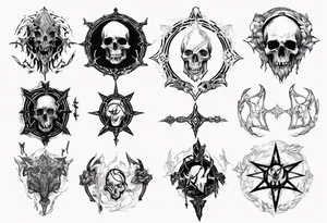 path of exile necromancer tattoo idea