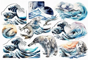 an in the arctic tattoo idea