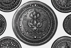 US Coin tattoo idea