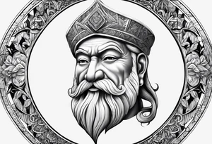 Write the word Nain tattoo idea