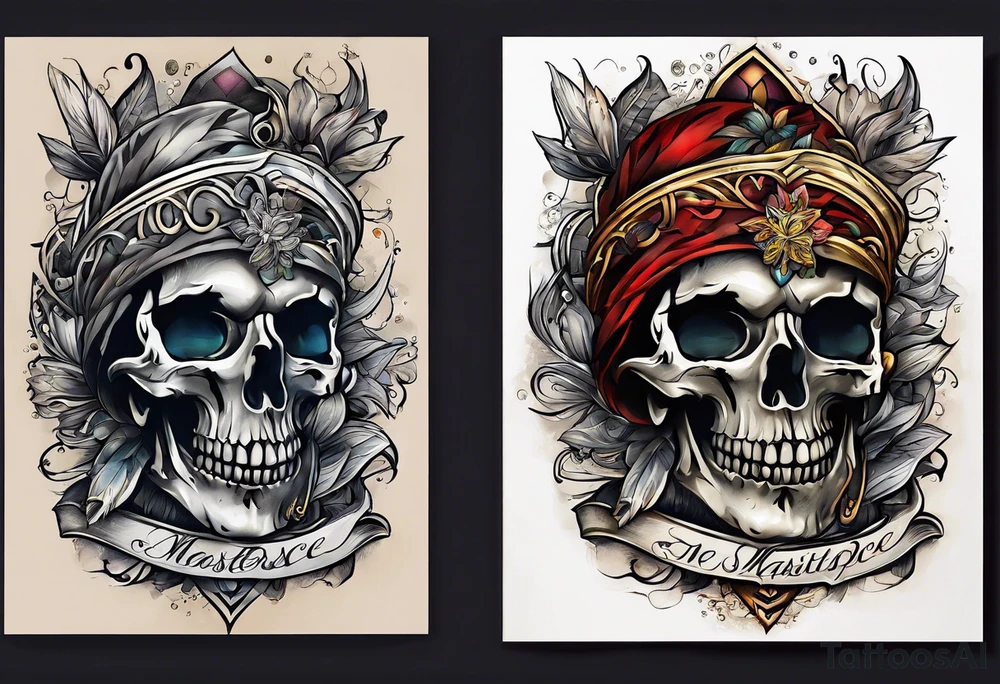 older book tattoo idea
