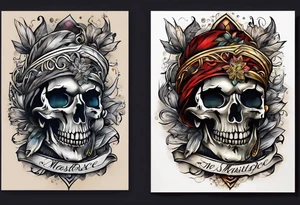 older book tattoo idea