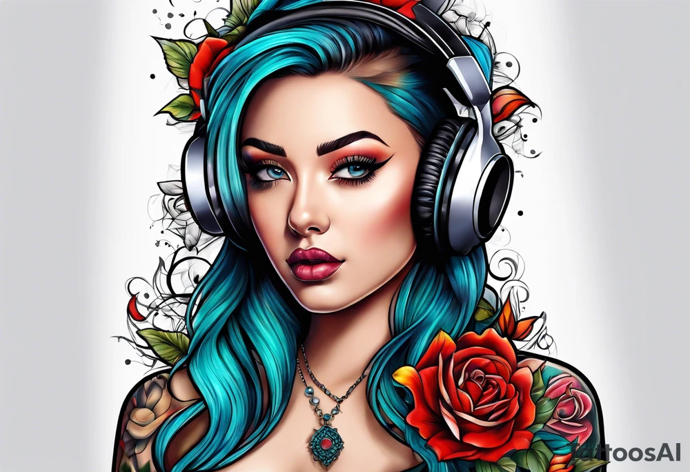 Music tattoo idea