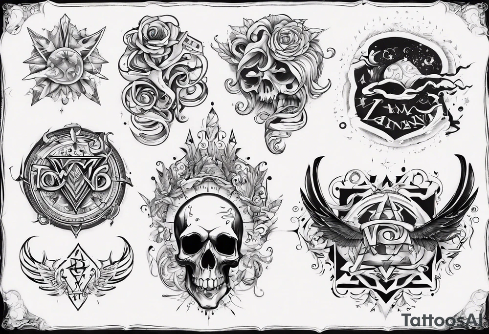 Word … 
Hanna tattoo idea