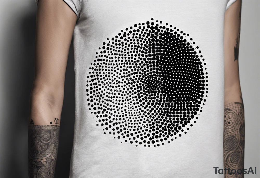 444 numbers tattoo idea