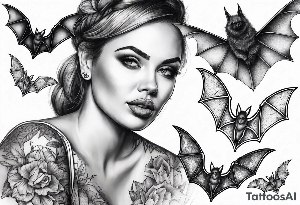 Bats tattoo idea