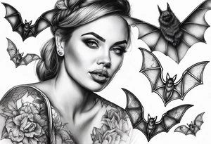Bats tattoo idea