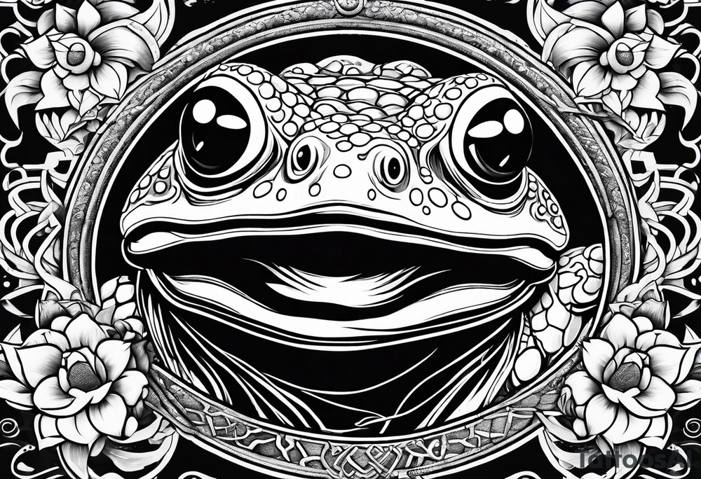 Jiraiya Naruto Gamakichi toad tattoo idea