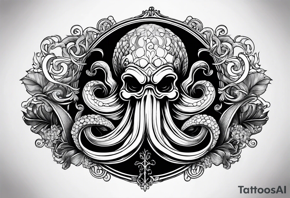 Kraken tattoo idea